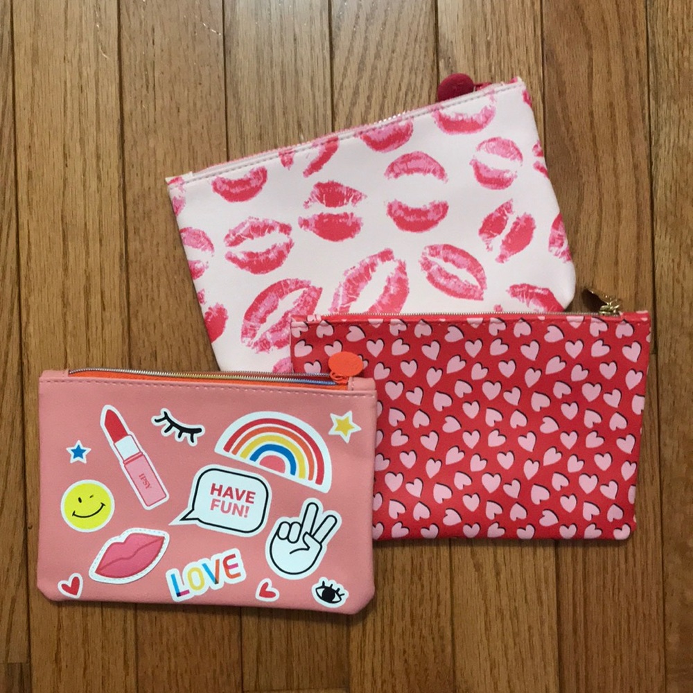 Makeup Travel Bags Set of 3 Ipsy NWOT